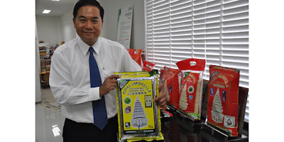 CP Thai Rice Company produces rice under the Royal Umbrella brand, as well as other trademarks and co-packs for U.S. retailers such as Walmart and Costco.