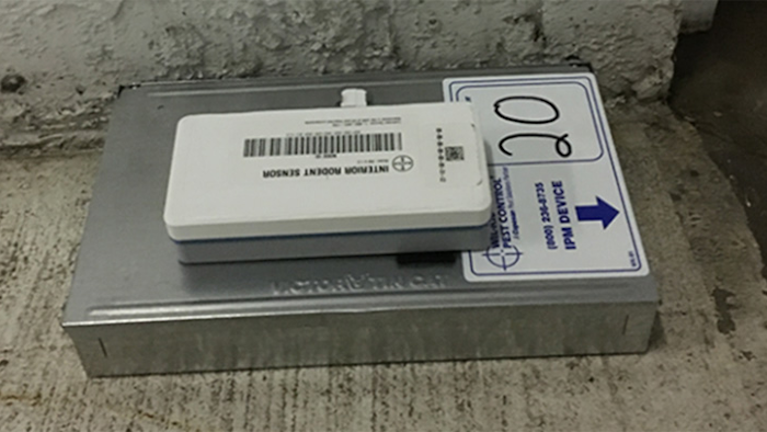 Deploying remote monitoring technology in food manufacturing or distribution facilities adds another preventive measure in the fight against rodents. (Photo courtesy of Wil-Kil Pest Control)