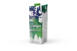 One example of logistically efficient packaging is Tetra Pak’s Tetra Brik Aseptic 1000 Edge Bio-based LightCap30. Source: Tetra Pak.