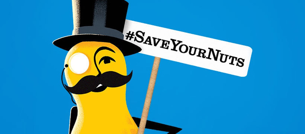 Mr. Peanut Wants to #SaveYourNuts