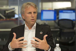 Mars Chairman Stephen Badger discusses his family's multinational candy company in New York. (AP Photo/Mark Lennihan)