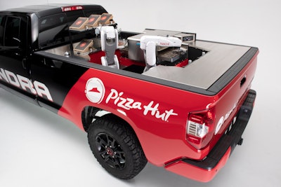 Pizza Hut Truck