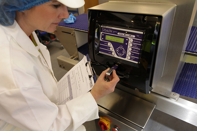 For full traceability, data can be automatically logged into many metal detection systems, which can be quickly recalled if needed.