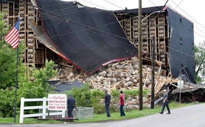 Bourbon Warehouse Collapse Ap 2