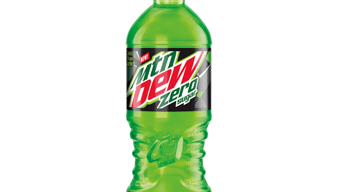 Pepsico Launching Mtn Dew Zero Sugar Jan 13 Food Manufacturing