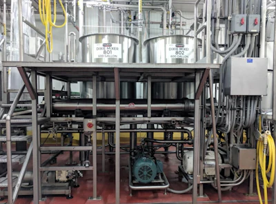 Tulkoff's new high-capacity mixing vessels reduce processing times and increase yields,