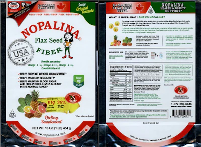 Nopalina Flax Seed Fiber (front And Back)