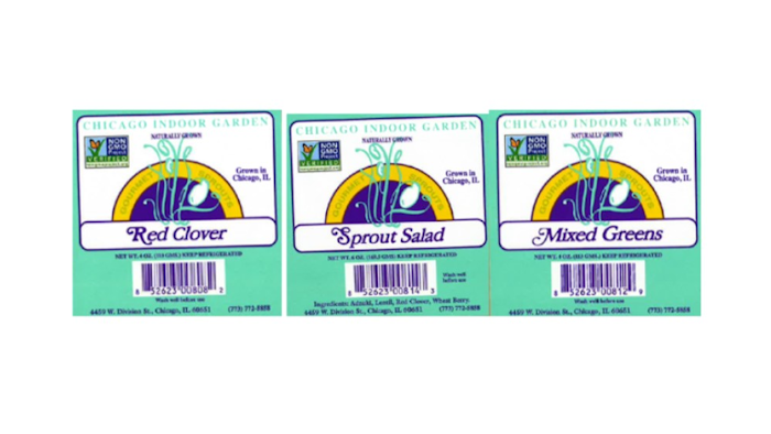 Chicago Indoor Garden Sprout Labelswer