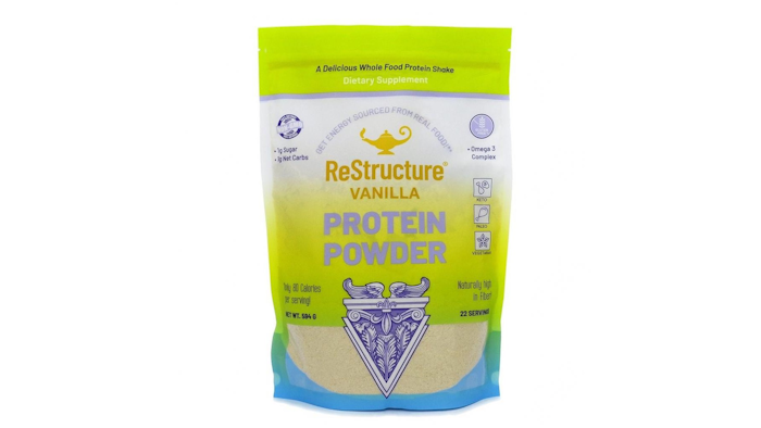 Label Protein Powder Front