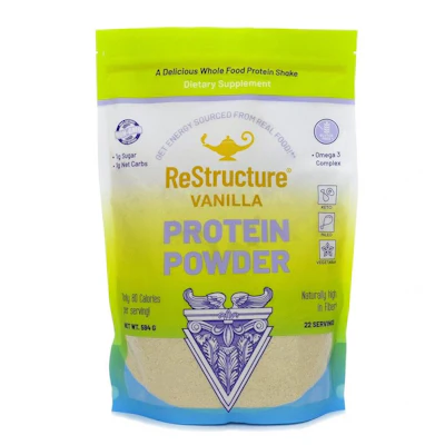 Label Protein Powder Front