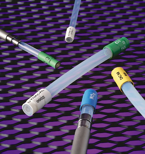 VICI Metronics&rsquo; Dynacal Permeation Tubes are small, inert capsules containing a pure chemical compound in a two-phase equilibrium between its gas phase and its liquid or solid phase. At a constant temperature, the device emits the compound through its permeable portion at a constant rate. Accurate, stable concentrations range from PPB to high PPM.