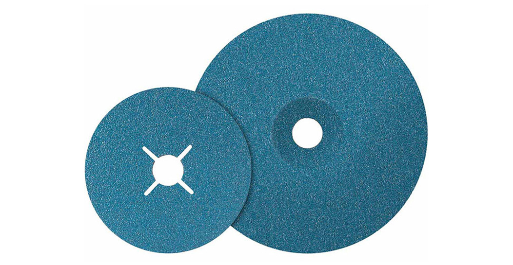The new Topcut sanding disc from Walter Surface Technologies has a new formulation of blue zirconium grain blend.