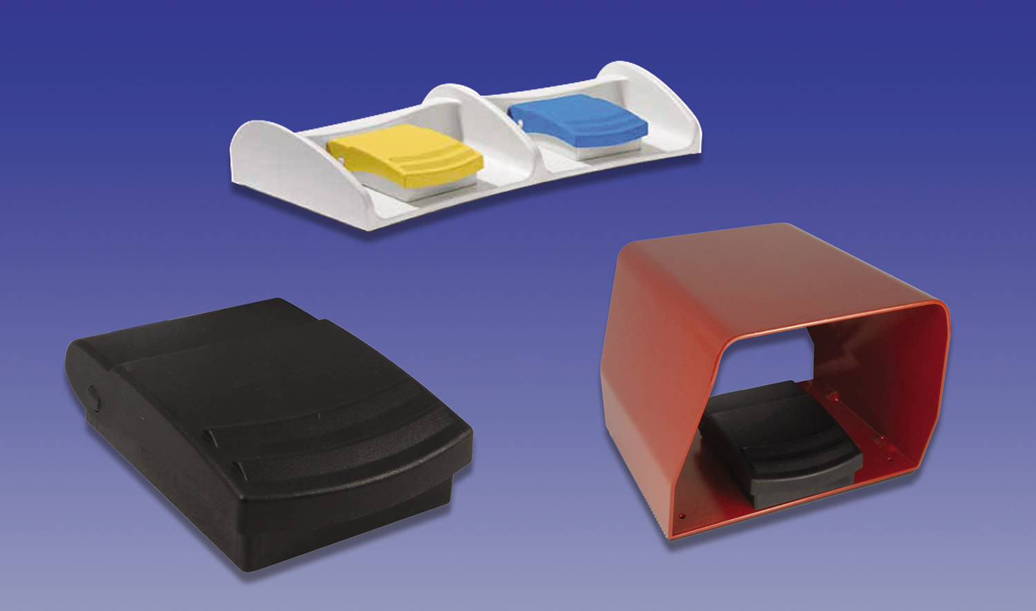 FM Series foot switches from Altech are designed for hands-free operation in light- or medium-duty applications.