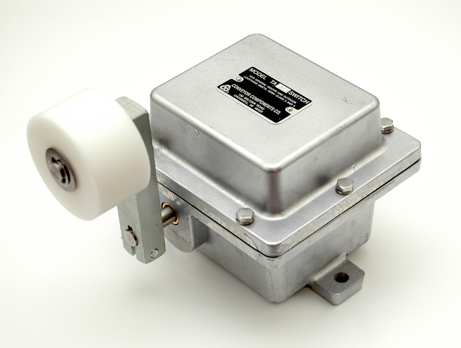 The model TA-2 TPS (tripper position switch) from Conveyor Components is designed to indicate when the tripper of a shuttle conveyor is located on a multiple discharge point.