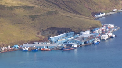 Located 750 miles SW of Anchorage in Alaska’s Aleutian Chain, Trident’s Akutan shore plant is remote and entirely self-reliant.