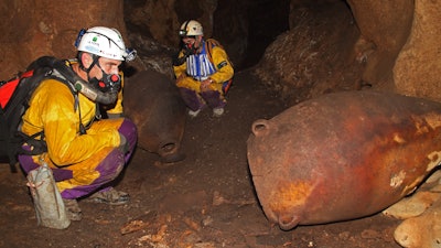 Deep inside Monte Kronio, hot, humid and sulfurous caves held an ancient secret.