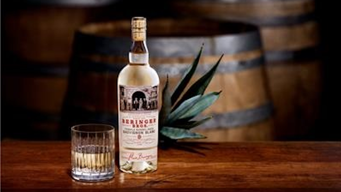 Beringer Brothers introduces Sauvignon Blanc aged in Tequila Barrels, joining the Beringer Brothers Bourbon Barrel Aged wines.