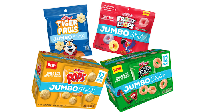 Kellogg Company Jumbo Snaxa