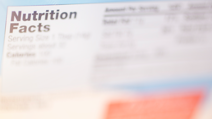 Nutrition Label