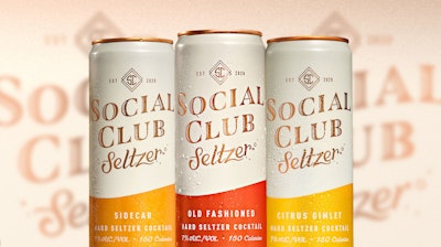Anheuser Busch Social Club Seltzer