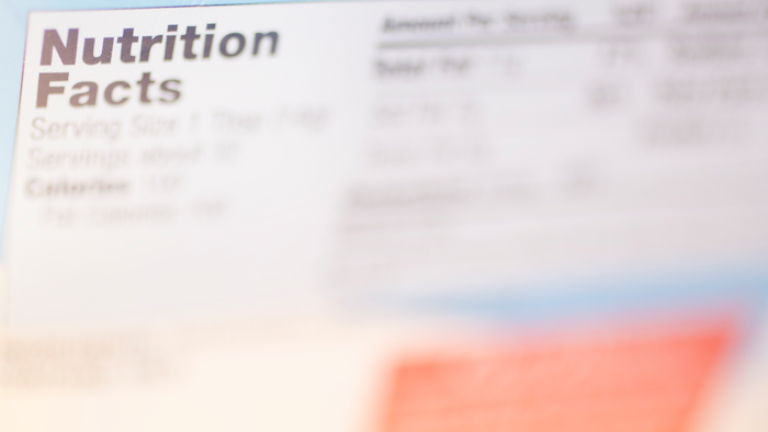 Nutrition Label