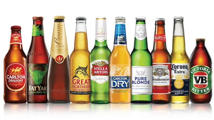 CUB beer brands.