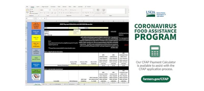 The CFAP payment calculator can help you identify the sales and inventory records you need to apply and calculate your potential payments.