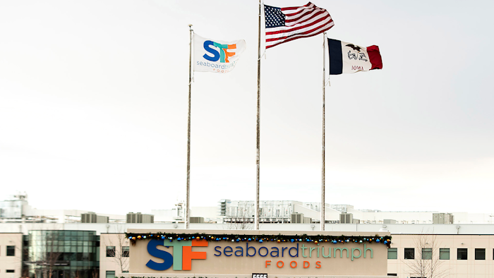 In this Dec. 20, 2017 file photo, is the Seaboard Triumph Foods pork processing plant in Sioux City, Iowa.