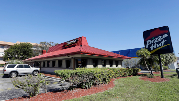 This Jan. 24, 2017, file photo shows a Pizza Hut in Miami.