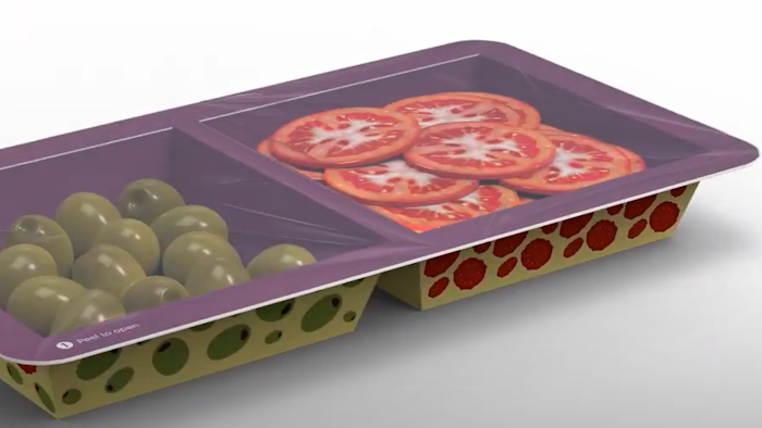 Paperseal Snack Tray