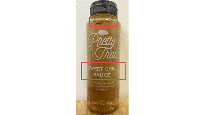 Pretty Thai Fda Voluntary Recall For Mislabeled Peanut Sauce 1a
