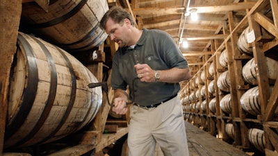 Jeff Arnett, the master distiller at the Jack Daniel Distillery in Lynchburg, Tenn.