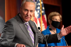 Senate Minority Leader Chuck Schumer, D-N.Y., during a news conference on Capitol Hill, Sept. 9, 2020.