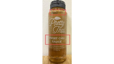 Pretty Thai Fda Voluntary Recall For Mislabeled Peanut Sauce 1a