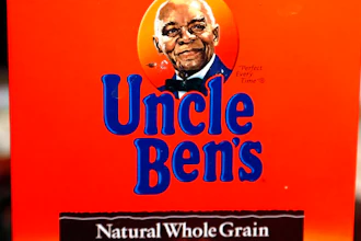 The portrait of 'Uncle Ben's' is portrayed on a box of rice Thursday, June 18, 2020 in Jackson, Miss. The Uncle Ben's rice brand is getting a new name: Ben's Original. Parent firm Mars Inc. unveiled the change Wednesday, Sept. 23, 2020 for the 70-year-old brand, the latest company to drop a logo criticized as a racial stereotype. Packaging with the new name will hit stores next year.