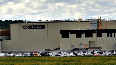 Iowa Premium's Tama, IA beef plant.