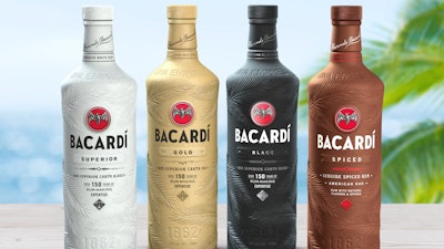 Bacardi Range Innovation Paper Bottle Us Lifestyle