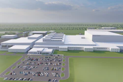 An artist rendering of Nestle Purina Petcare's planned $550 million, 1 million-square-foot processing facility in Williamsburg Township, OH.