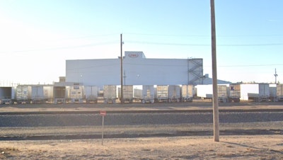 A Google Street view of JBS' meatpacking plant in Cactus, TX.