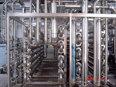 Heat exchangers are widely used to cool or pasteurize drinks.