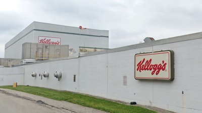 A Google Maps street view of Kellogg's production plant in Mariemont, OH.