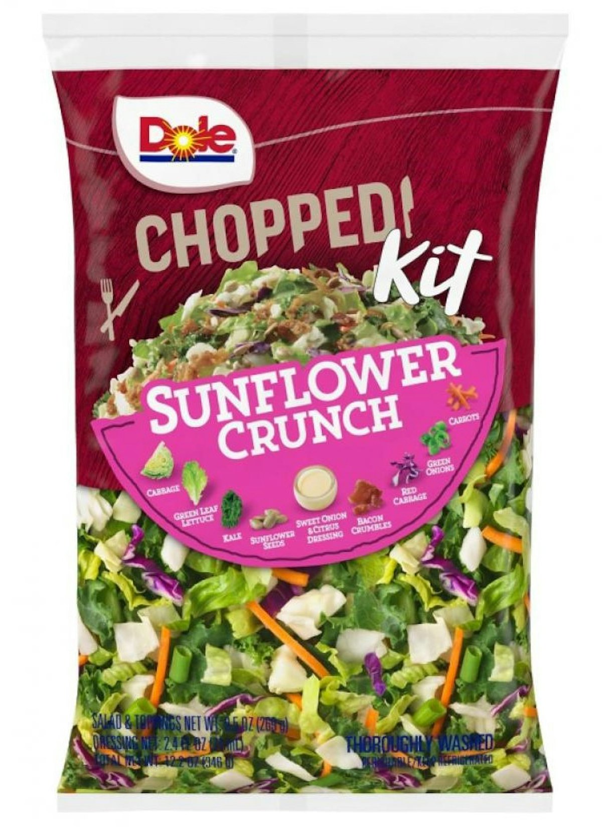 Dole Recalls Sunflower Crunch Chopped Salad Kit Food Manufacturing