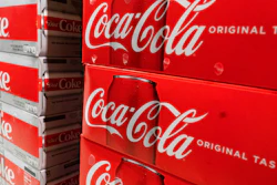 In this April 5 photo, cases of Coca-Cola are displayed in a supermarket in New York.