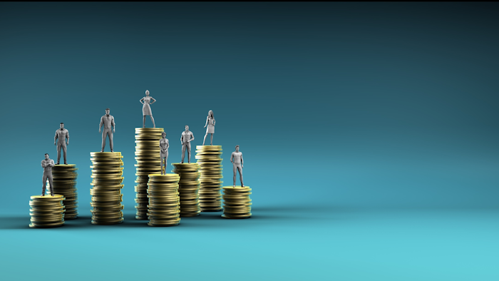 Pay Ranks I Stock 1193834793