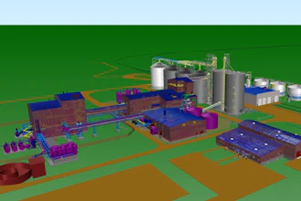 A computer rendering of Cargill's new canola processing facility in Regina, Saskatchewan.
