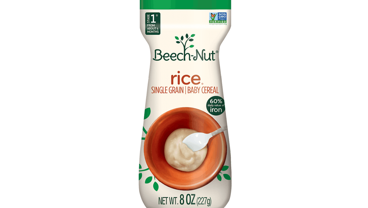 Baby rice hot sale cereal without arsenic
