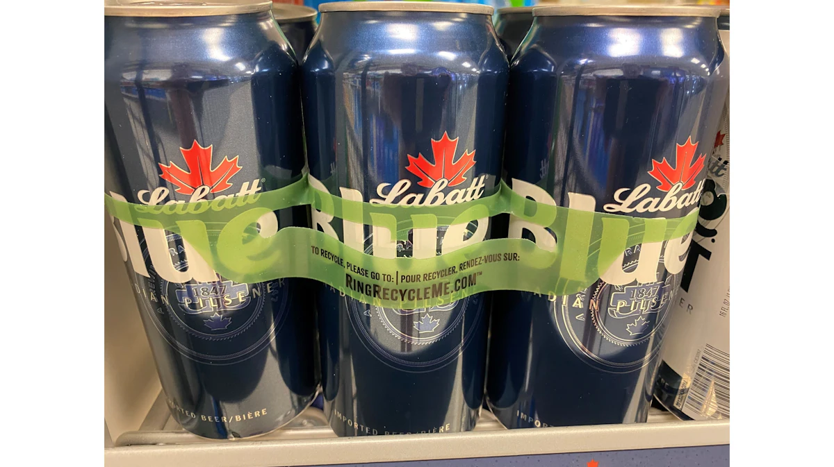 Labatt Introduces New Ring Carriers Made of Recycled Content | Food ...