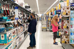 Consumers shop at a Walmart store in Vernon Hills, IL on May 23.