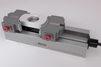 The Adaptix Soft Jaw uses adjustable fingers and interchangeable tips to grip a wide variety of parts or workpieces during the computer numerical control (CNC) machining process.