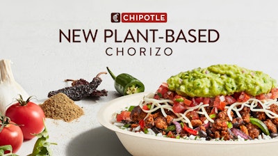 Chipotle New Plant Based Chorizo
